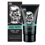 Face putty on white background