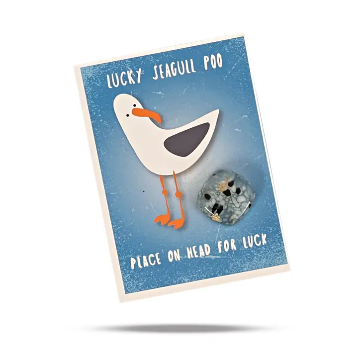 Lucky Seagull Poo Charm