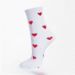 Socks on white background