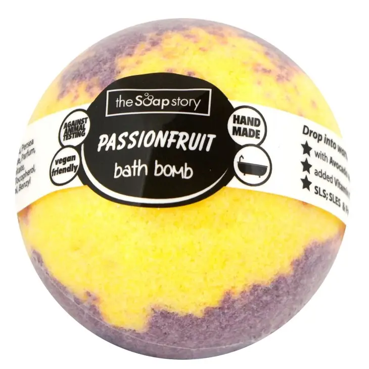 Bath Bomb on white background