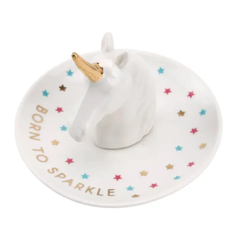 Born to Sparkle Unicorn Trinket Dish - Image 2