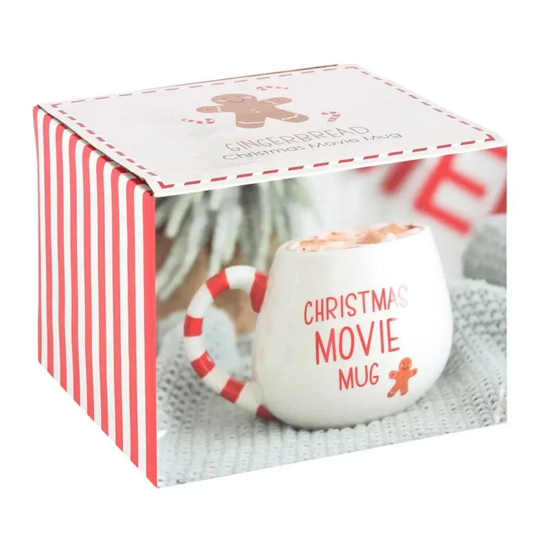 Christmas Movie Rounded Gingerbread Man Mug - Image 2