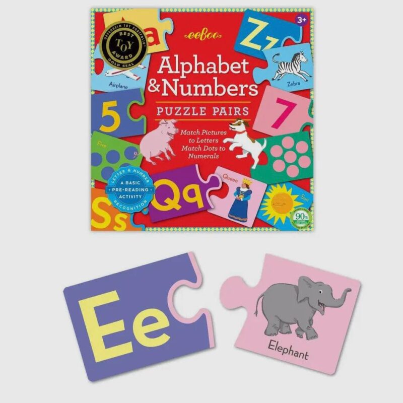 Alphabet & Numbers - Puzzle Pairs - Image 3