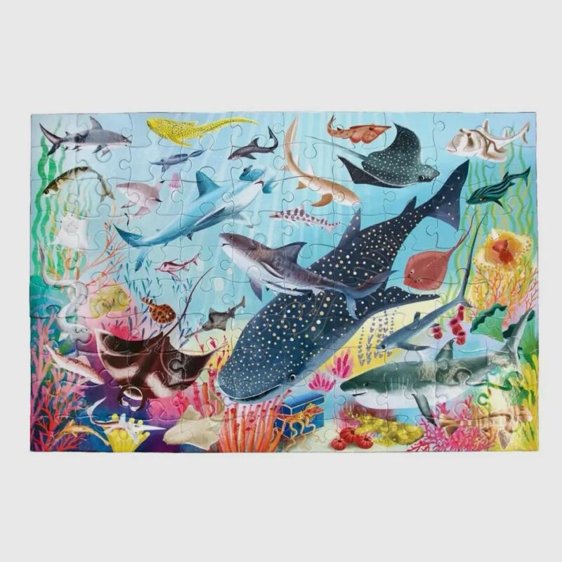 Love of Sharks - 100 Piece Puzzle - Image 3