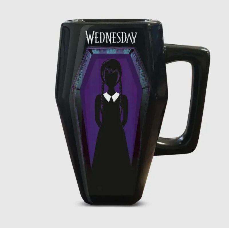 Wednesday Coffin Shaped Mug