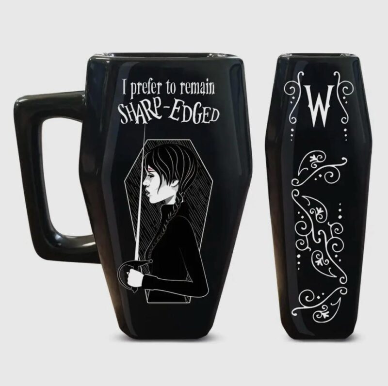 Wednesday Coffin Shaped Mug - Image 2